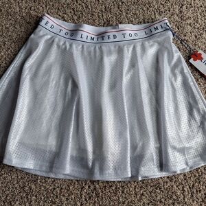 Limited Too Girls 16/18 White Skort